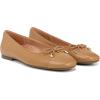 imageVionic Womens Klara Ballet FlatCamel Leather
