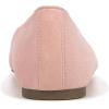 imageVionic Womens Klara Ballet FlatPeach Suede