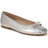 imageVionic Womens Klara Ballet FlatSilver Leather