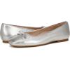 imageVionic Womens Klara Ballet FlatSilver Metallic Leather