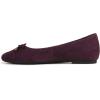 imageVionic Womens Klara Ballet FlatWinter Plum Suede