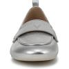 imageVionic Womens Tessa LoaferSilver Metallic Leather