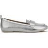 imageVionic Womens Tessa LoaferSilver Metallic Leather