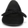 imageVionic Womens Tilly Ballet FlatBlack Leather
