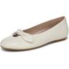 imageVionic Womens Tilly Ballet FlatIvory Leather