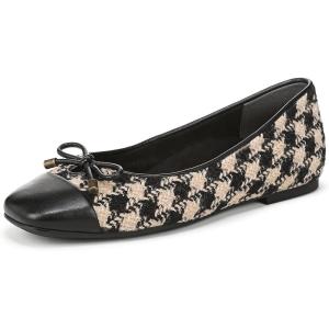 imageVionic Womens Klara Ballet FlatBlack Cream
