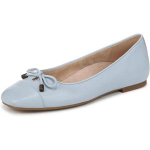 imageVionic Womens Klara Ballet FlatBlue Mist Leather