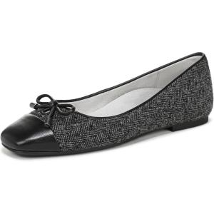 imageVionic Womens Klara Ballet FlatSlate Grey Multi Woven Fabric