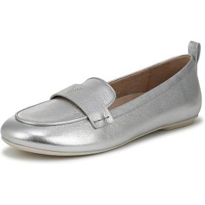imageVionic Womens Tessa LoaferSilver Metallic Leather