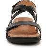 imageVionic Womens Cypress Strappy SandalsBlack Leather