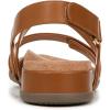 imageVionic Womens Cypress Strappy SandalsTan Brown Leather