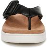 imageVionic Womens Uptown Marin FlipFlopBlack Leather