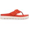 imageVionic Womens Uptown Marin FlipFlopCherry Tomato Nubuck