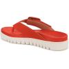 imageVionic Womens Uptown Marin FlipFlopCherry Tomato Nubuck