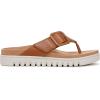 imageVionic Womens Uptown Marin FlipFlopTan Leather
