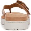 imageVionic Womens Uptown Marin FlipFlopTan Leather