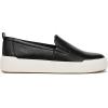 imageVionic Womens Carson SneakerBlack Leather