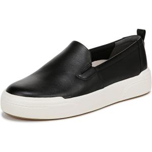 imageVionic Womens Carson SneakerBlack Leather