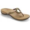 imageVionic Womens Rest Karina Backstrap Sandal Supportive Ladies Slip on Sandals That Include ThreeZone Comfort with Orthotic Insole Arch Support Medium and Wide FitBronze