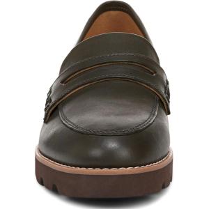 imageVionic Womens Cheryl Ii LoaferDark Khki Leather