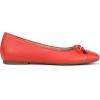 imageVionic Womens Klara Skimmers Ballet FlatCherry Tomato Leather