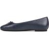 imageVionic Womens Klara Skimmers Ballet FlatNavy Nappa Leather