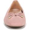 imageVionic Womens Klara Skimmers Ballet FlatPeach Suede