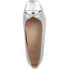 imageVionic Womens Klara Skimmers Ballet FlatSilver Leather