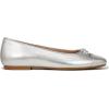 imageVionic Womens Klara Skimmers Ballet FlatSilver Leather