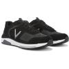imageVionic Mens Walk Strider Knit SneakerBlack KnitSuede