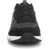 imageVionic Mens Walk Strider Knit SneakerBlack KnitSuede