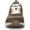 imageVionic Mens Walk Strider Knit SneakerDark Olive KnitSuede