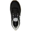 imageVionic Womens Walk Slim Glide SneakerBlack Leather and Suede