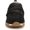 imageVionic Womens Walk Slim Gia SneakerBlack SuedeLeather