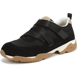 imageVionic Womens Walk Slim Gia SneakerBlack SuedeLeather