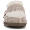 imageVionic Womens Gemma Ii MulesCream Plaid Shearling