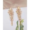 imageLuxury Marquise Crystal Chandelier Dangle Earrings Trendy Statement Drop Earrings Gifts for Womenchampagne gold