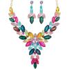 multicolour-gold tone