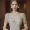 imageCSY Elegant Austrian Crystal Necklace Drop Earrings Bracelet Set Bridal Wedding Prom Costume Jewelry Sets for Brides Bridesmaidchampagne gold