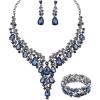 navy blue crystal