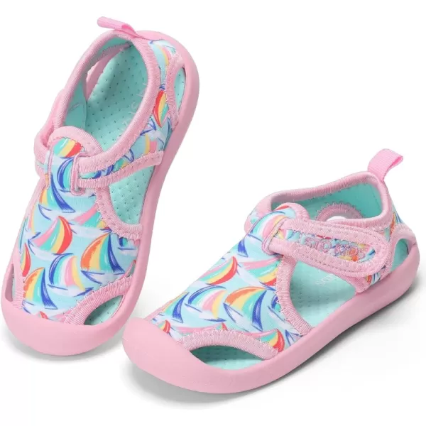 Pink Sailing Boat