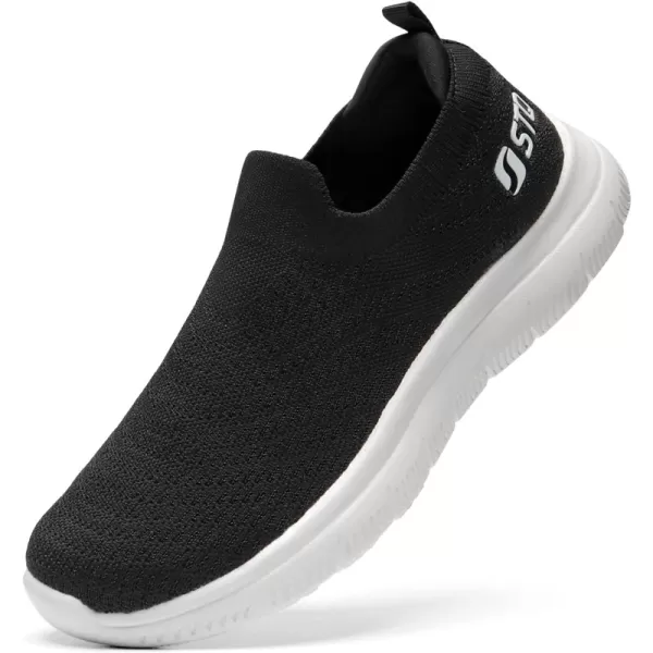 Black White