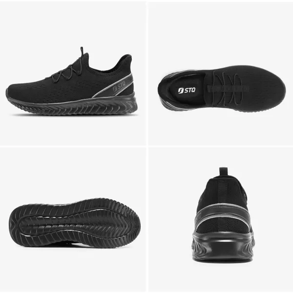 STQ Slip ins Hands Free Womens Walking Shoes Comfortable Maternity Shoes Supportive | Cushioned