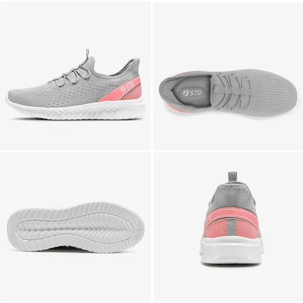 STQ Slip ins Hands Free Womens Walking Shoes Comfortable Maternity Shoes Supportive | Cushioned