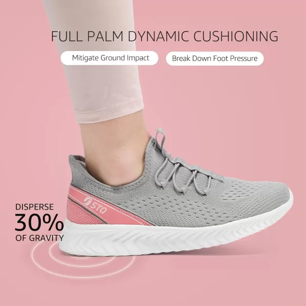 STQ Slip ins Hands Free Womens Walking Shoes Comfortable Maternity Shoes Supportive | Cushioned