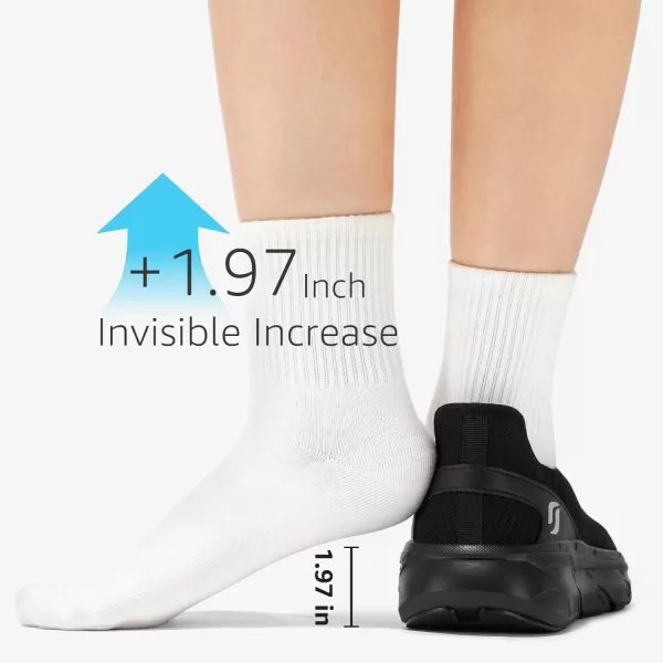 STQ Slip ins Walking Shoes Hands Free Womens Slip on Sneakers with Shockproof Sole for Pain Relief