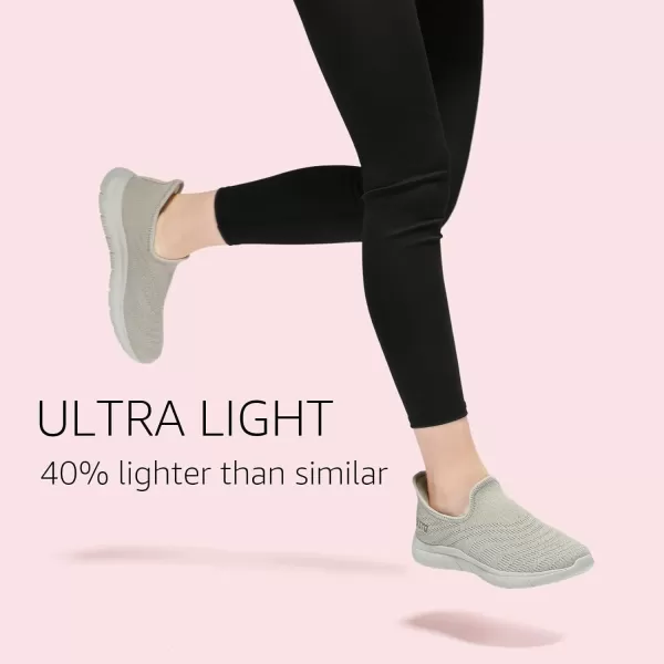 STQ Slip ins Walking Shoes Women Hands Free Orthopedic Slip on Sneakers