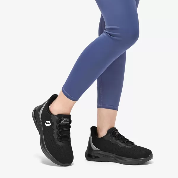 STQ Slip ins Walking Shoes Women with Arch Support Comfort Slip on Sneakers Women Hands Free Lightweight