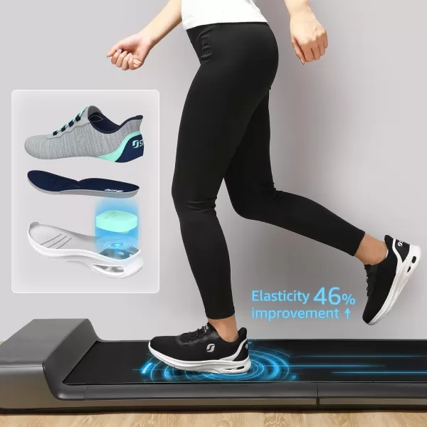 STQ Slip ins Walking Shoes Women with Arch Support Comfort Slip on Sneakers Women Hands Free Lightweight