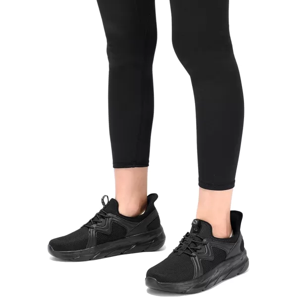 STQ Slip ins Womens Slip on Sneakers Hands Free Walking Maternity Shoes for Plantar Fasciitis